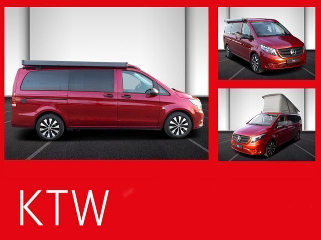 Hyazinthrot metallic (metallic) Gebraucht 2023 Mercedes V220 Marco Polo Van / Kleinbus | 54.888 € (Superpreis) - Bild 1/4