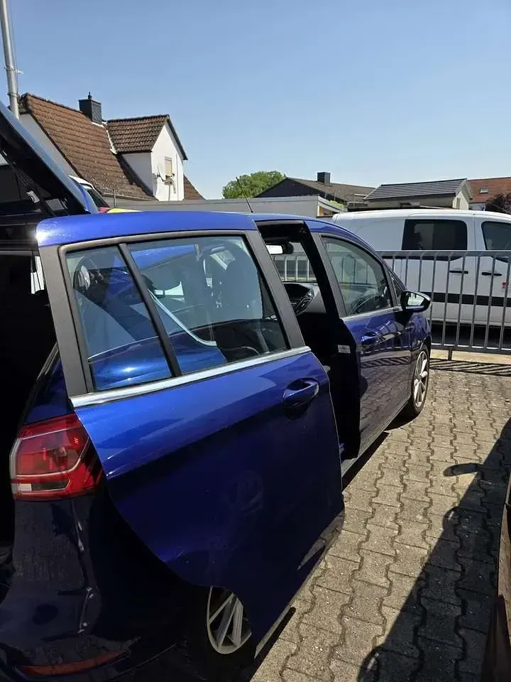 Gebraucht Ford B-MAX Titanium 105 PS (77 kW) 2015 Blau Van / Kleinbus