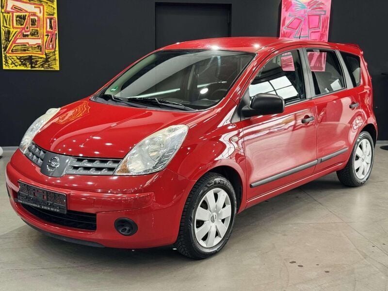 Rot Gebraucht 2008 Nissan Note Visia Van / Kleinbus | 2.650 € (Fairer Preis) - Bild 1/4