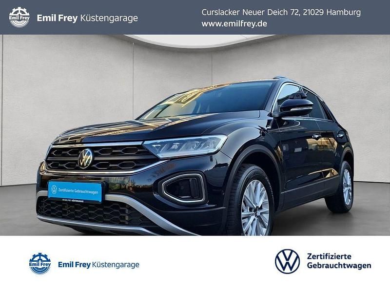 Gebraucht VW T-Roc Life 150 PS (110 kW) 2023 Schwarz SUV