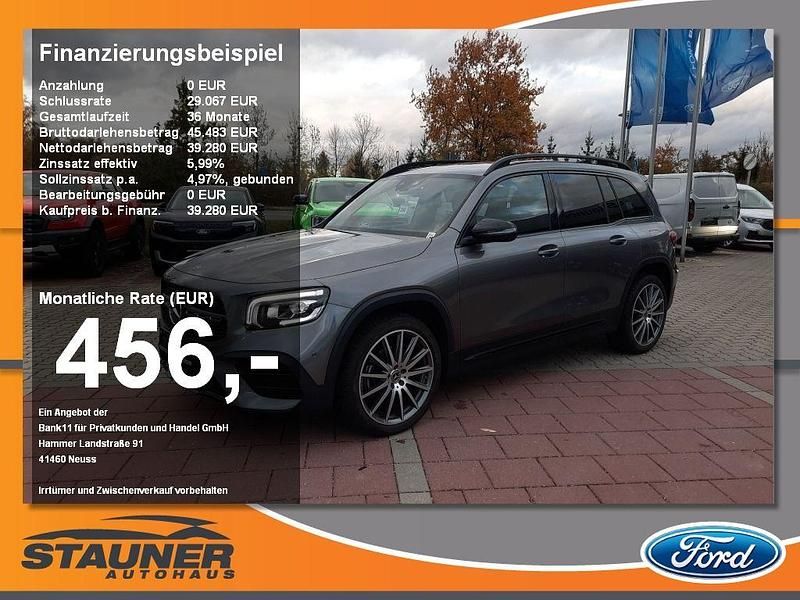 Mountaingrau met. (metallic) Gebraucht 2023 Mercedes GLB200 AMG SUV | 39.280 € (Fairer Preis) - Bild 1/4