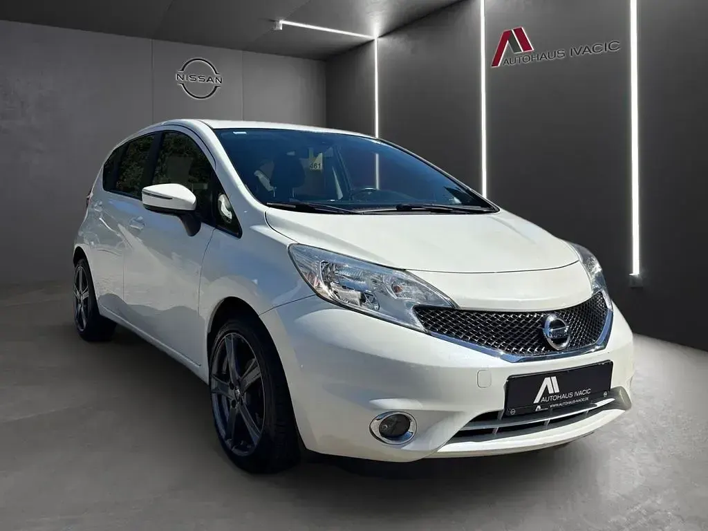 Gebraucht Nissan Note Acenta 98 PS (72 kW) 2016 Weiß Kleinwagen