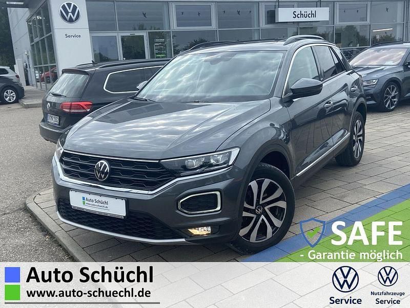 Indiumgrau metallic Gebraucht 2021 VW T-Roc Active SUV | 26.870 € (Fairer Preis) - Bild 1/4