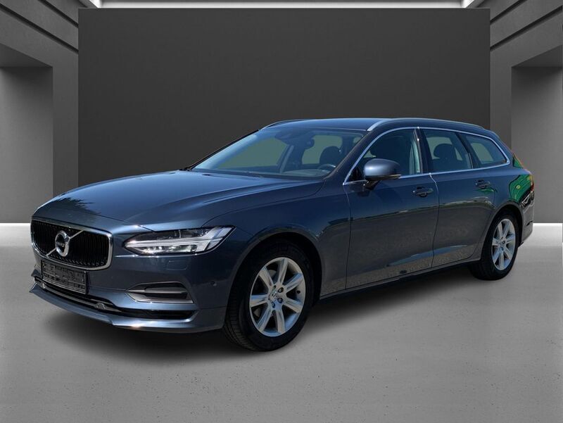 Denim blue / metallic Gebraucht 2018 Volvo V90 Momentum Kombi | 17.490 € (Guter Preis) - Bild 1/4