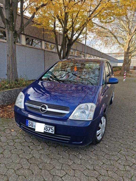 Gebraucht Opel Meriva Edition 101 PS (74 kW) 2005 Blau Van / Kleinbus