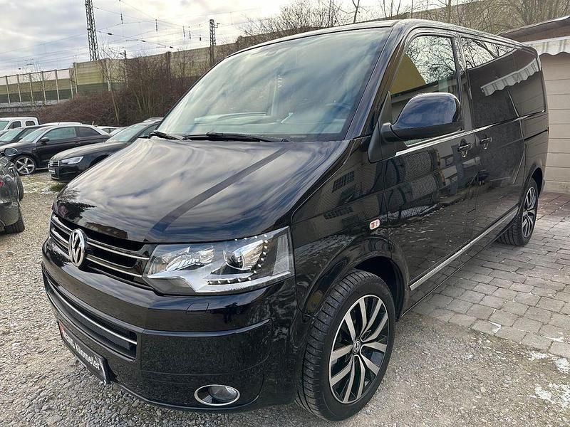 Schwarz Gebraucht 2015 VW Multivan Highline Van | 26.990 € (Superpreis) - Bild 1/4