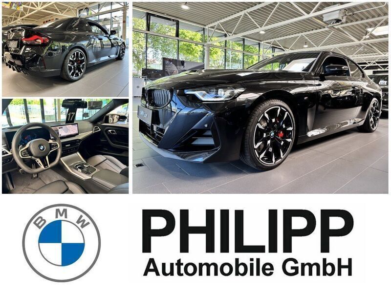 Saphirschwarz metallic Neu 2025 BMW 220 Performance Coupé | 52.960 € (Teuer) - Bild 1/4