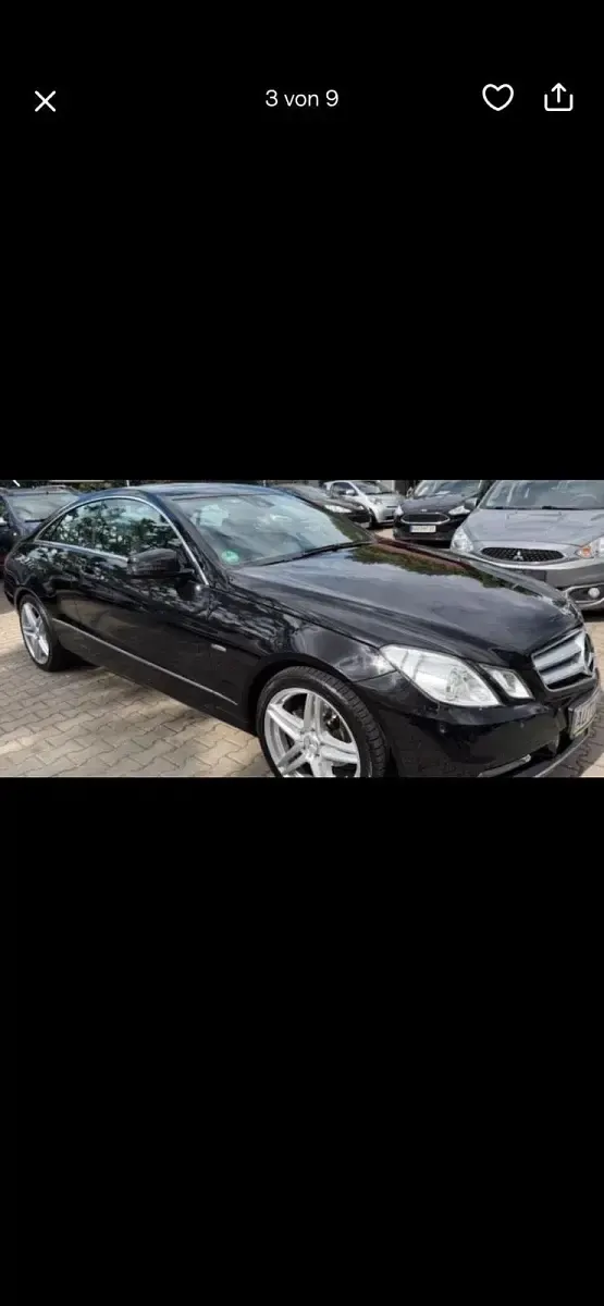 Occasion Mercedes E200 184 ch (135 kW) 2011 Noir Coupé
