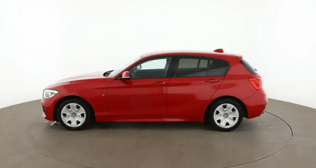 Gebraucht BMW 116 M Sport 109 PS (80 kW) 2018 Rot Kleinwagen