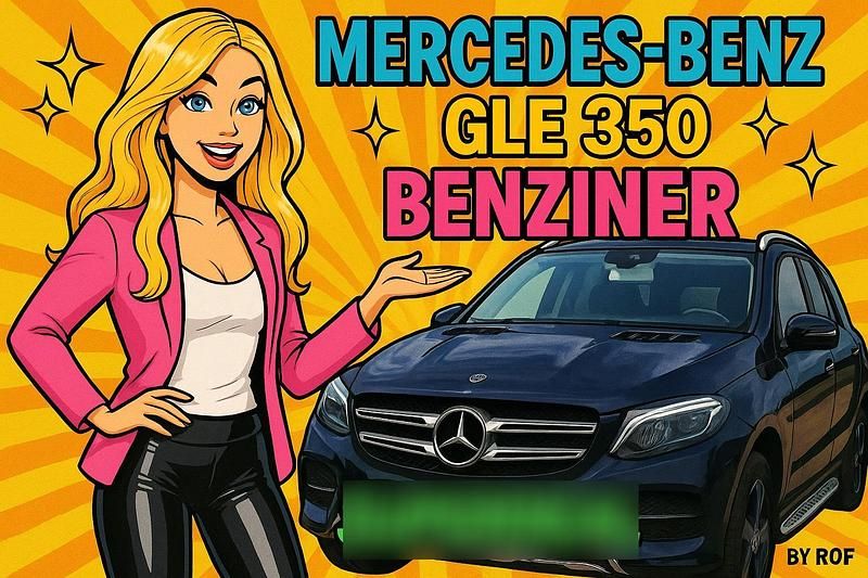 Blau Gebraucht 2017 Mercedes GLE350 SUV | 22.000 € - Bild 1/4