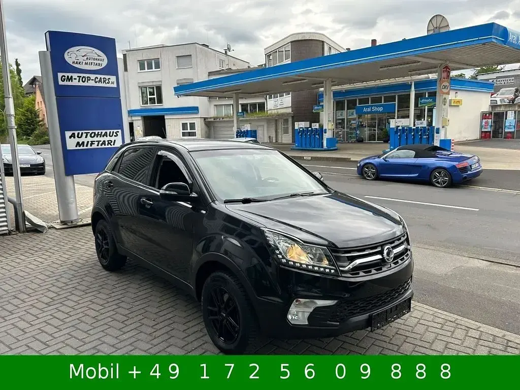 Gebraucht SsangYong Korando 178 PS (130 kW) 2018 Schwarz SUV