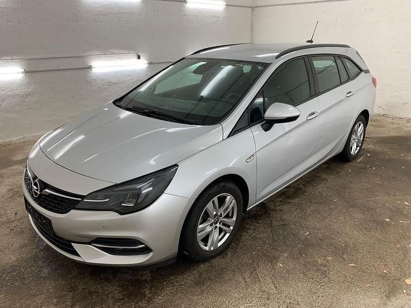 Silber Gebraucht 2020 Opel Astra Business Kombi | 7.440 € (Superpreis) - Bild 1/4