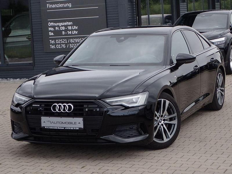 Schwarz Gebraucht 2019 Audi A6 S-Line Limousine | 34.950 € (Fairer Preis) - Bild 1/4