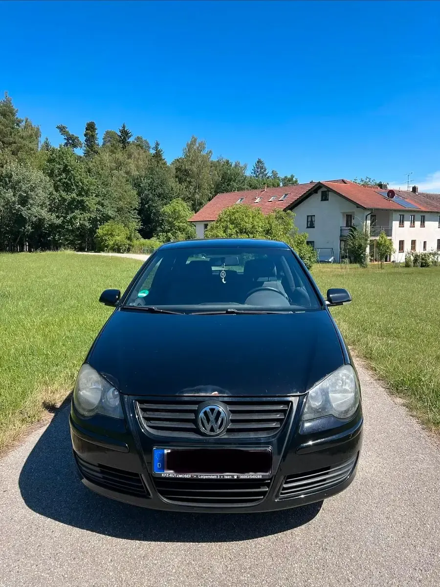 Gebraucht VW Polo 70 PS (51 kW) 2009 Schwarz Kleinwagen