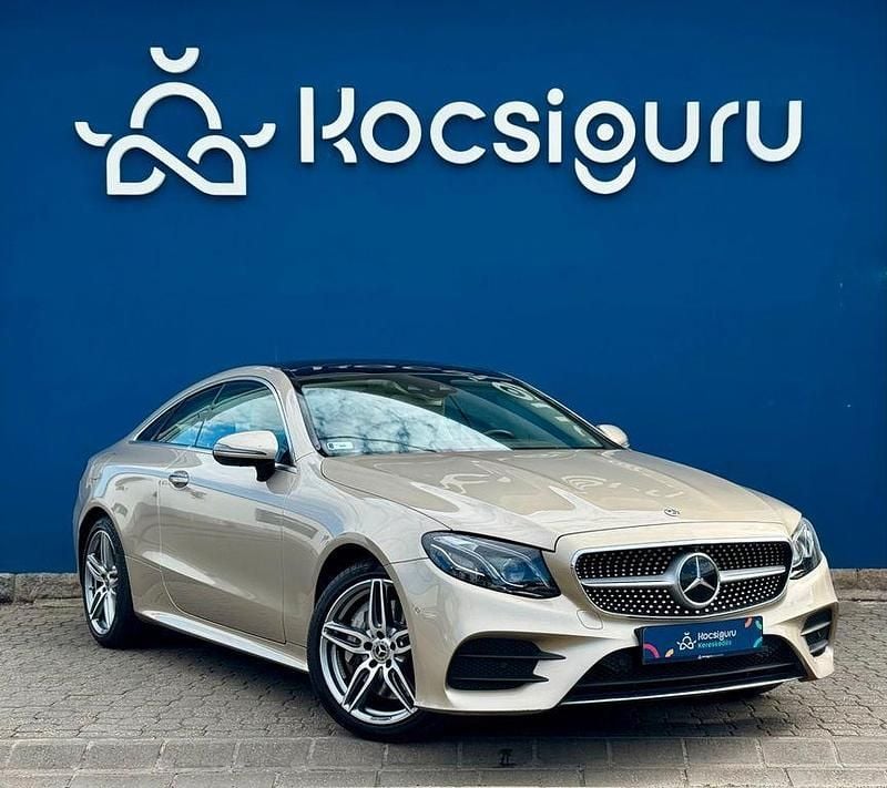 Silber Gebraucht 2018 Mercedes E400 Coupé | 37.999 € (Superpreis) - Bild 1/4