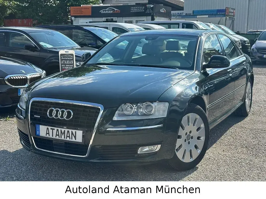 Gebraucht Audi A8 Performance 260 PS (191 kW) 2008 Tiefgrün perleffekt Limousine