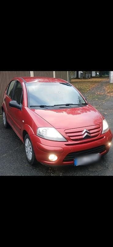 Rot Gebraucht 2007 Citroën C3 Tonic Kleinwagen | 2.800 € (Etwas zu teuer) - Bild 1/4