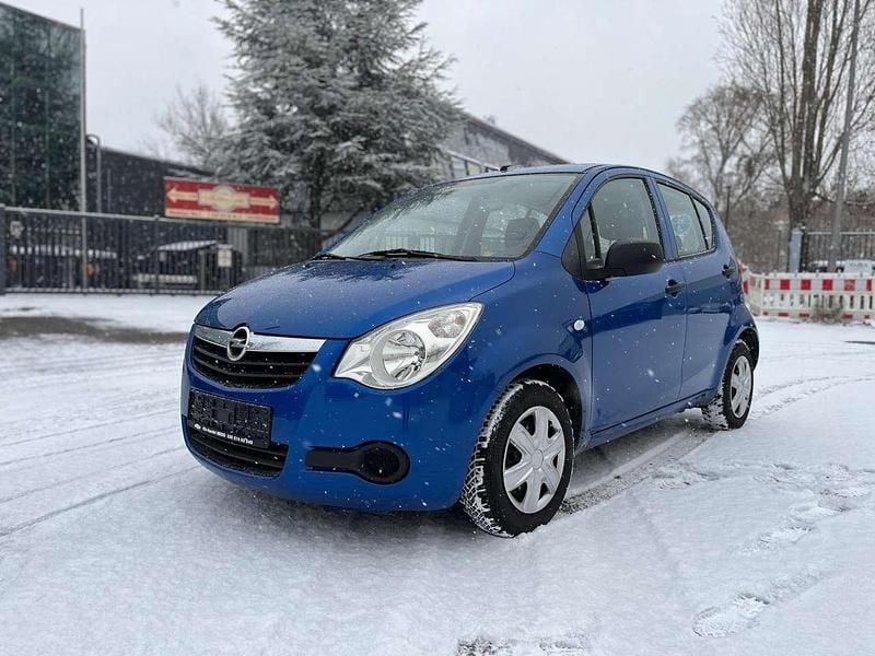 Kornblumenblau h:laserblau Gebraucht 2011 Opel Agila Basis Kleinwagen | 2.800 € (Fairer Preis) - Bild 1/4