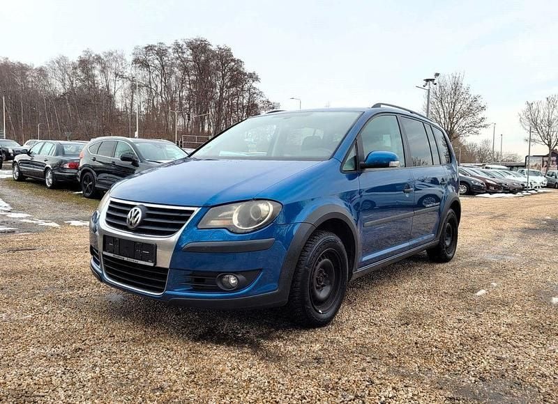 Gebraucht VW Touran Cross 140 PS (102 kW) 2007 Blau Van / Kleinbus