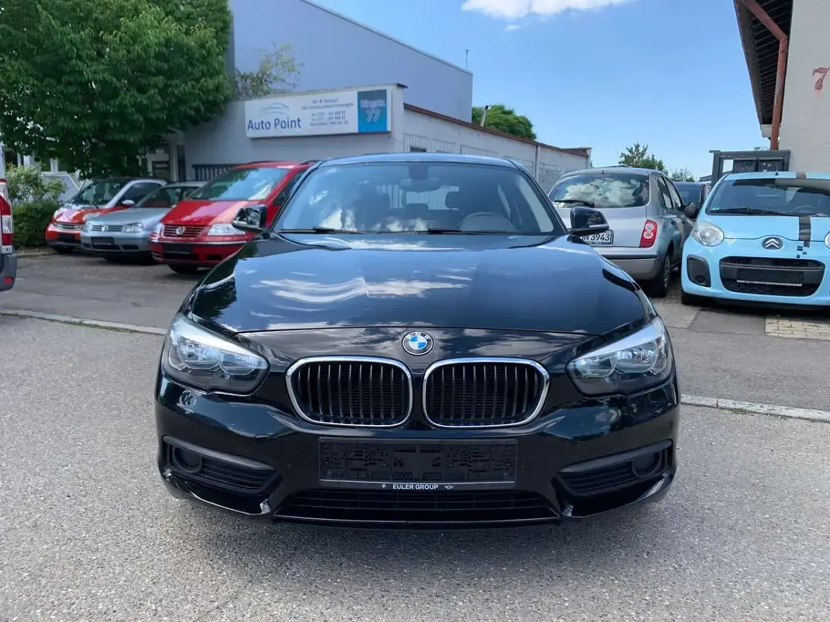 Gebraucht BMW 116 109 PS (80 kW) 2016 Schwarz ii Kleinwagen