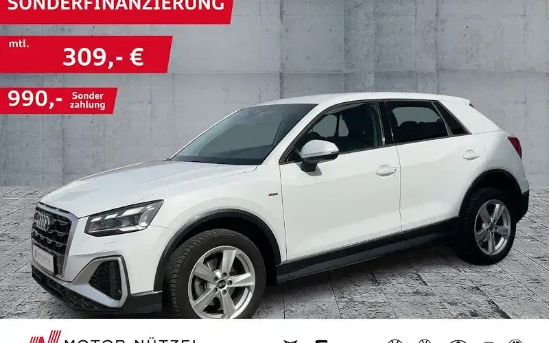 Gebraucht Audi Q2 S-Line 150 PS (110 kW) 2023 Weiß SUV