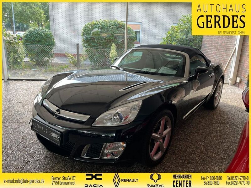 Schwarz Gebraucht 2008 Opel GT Basis Cabrio | 19.990 € (Etwas zu teuer) - Bild 1/4