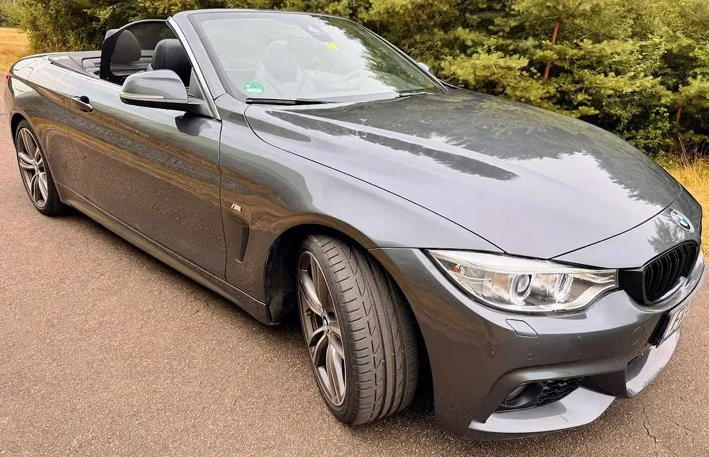Gebraucht BMW 420 M Sport 184 PS (135 kW) 2014 Grau Cabrio