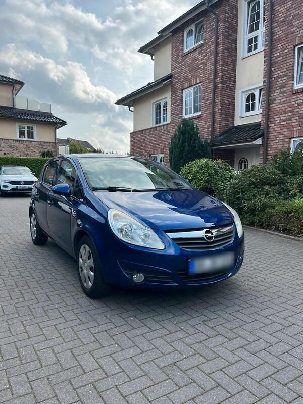 Blau Gebraucht 2008 Opel Corsa Kleinwagen | 2.800 € (Etwas zu teuer) - Bild 1/4
