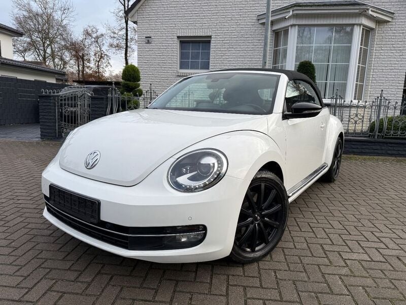 Weiß Gebraucht 2013 VW Beetle Sport Cabrio | 9.900 € (Fairer Preis) - Bild 1/4