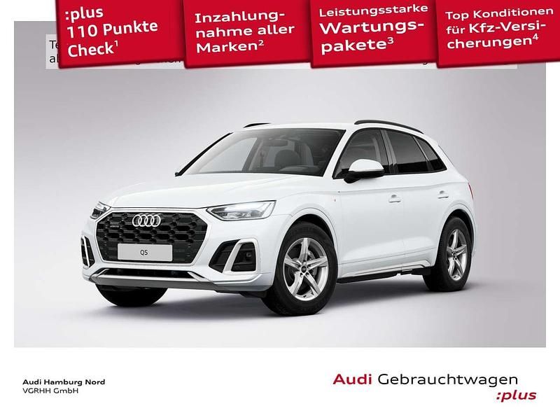 Weiß Gebraucht 2023 Audi Q5 S-Line SUV | 41.740 € (Fairer Preis) - Bild 1/3