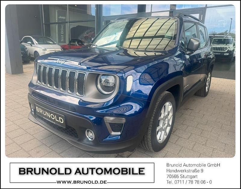 Blau Gebraucht 2021 Jeep Renegade Limited SUV | 18.900 € (Guter Preis) - Bild 1/4