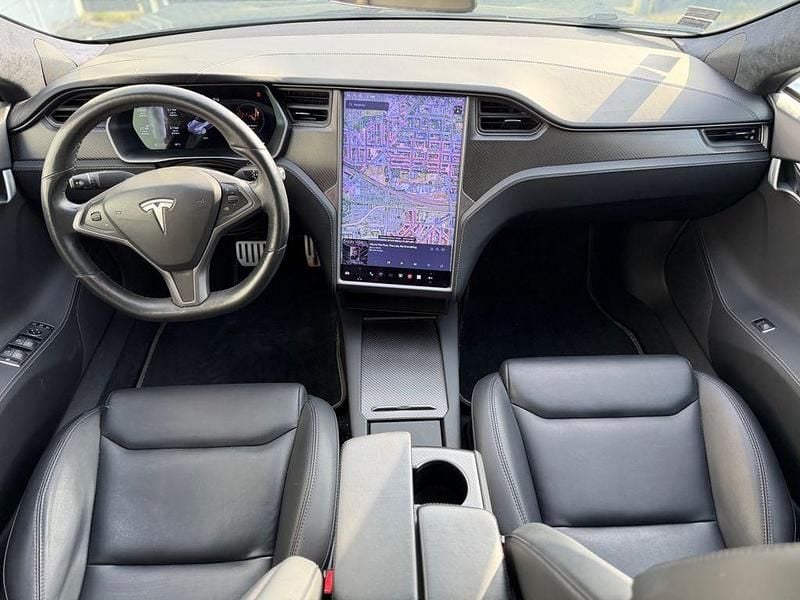 Usado Tesla Model S Performance 584 kW (795 CV) 2020 Gris Utilitario