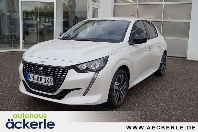 Weiß Gebraucht 2022 Peugeot 208 Allure Kleinwagen | 23.490 € - Bild 1/4