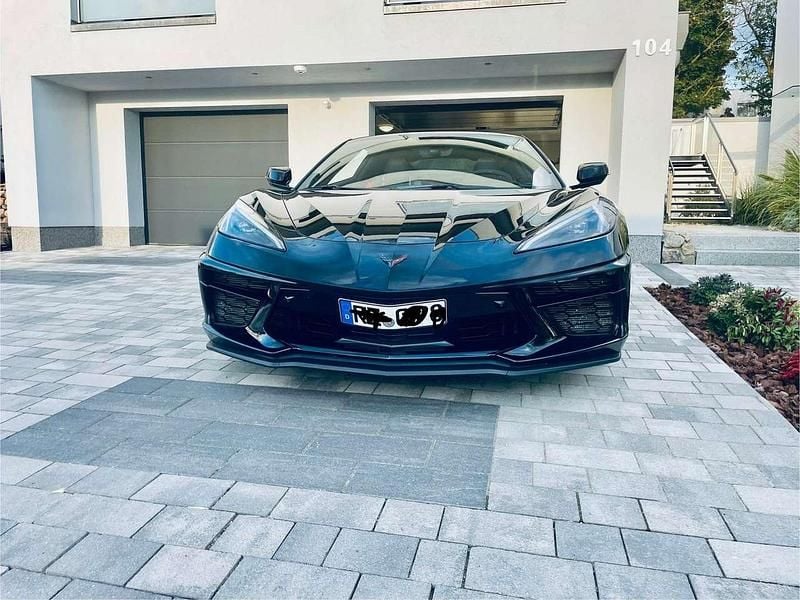 Schwarz Gebraucht 2024 Corvette C8 Coupé | 92.900 € - Bild 1/4