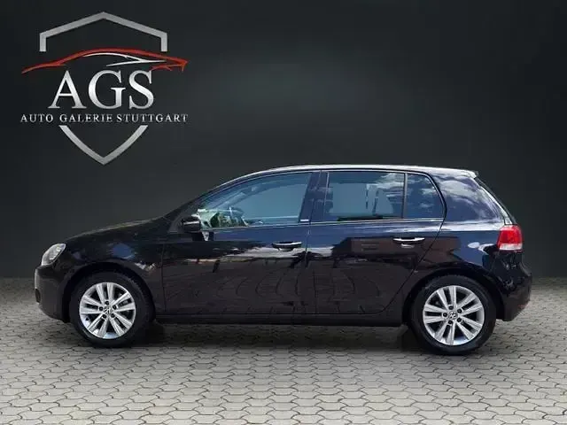 Gebraucht VW Golf VI Style 86 PS (63 kW) 2011 Schwarz Kleinwagen