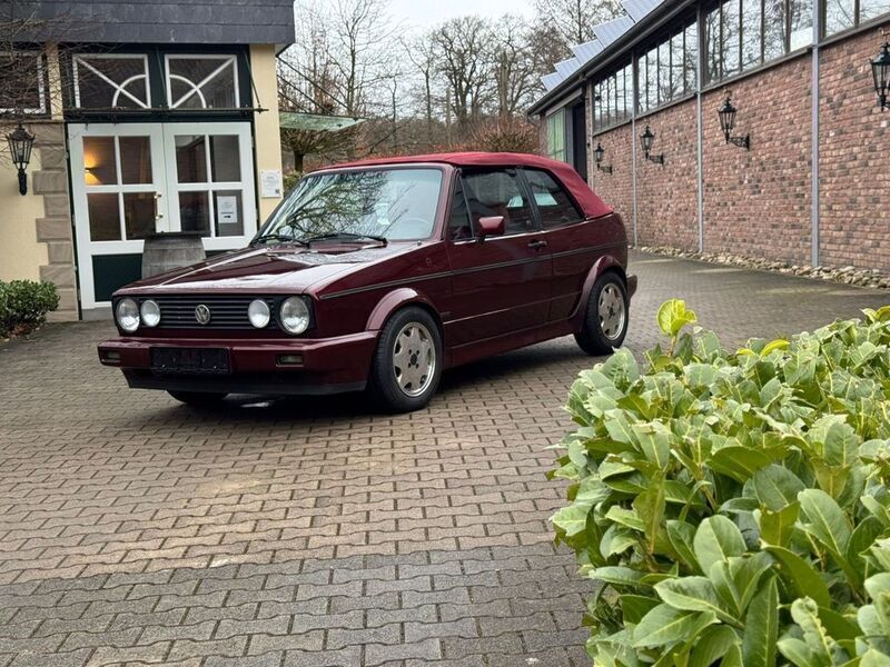 Rot Gebraucht 1990 VW Golf Cabriolet Cabrio | 14.850 € - Bild 1/4
