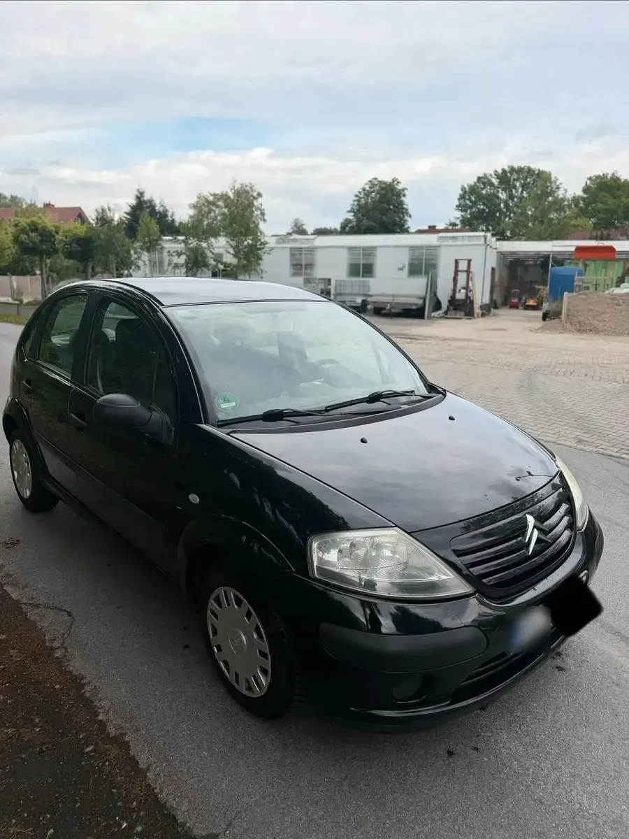 Gebraucht Citroën C3 59 PS (43 kW) 2003 Schwarz Kleinwagen