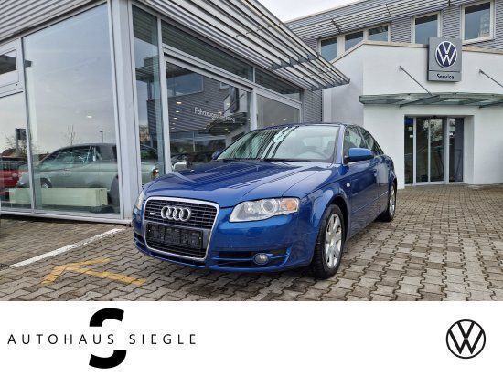 Mauritiusblau (metallic) Gebraucht 2005 Audi A4 Sport Limousine | 3.240 € (Guter Preis) - Bild 1/4