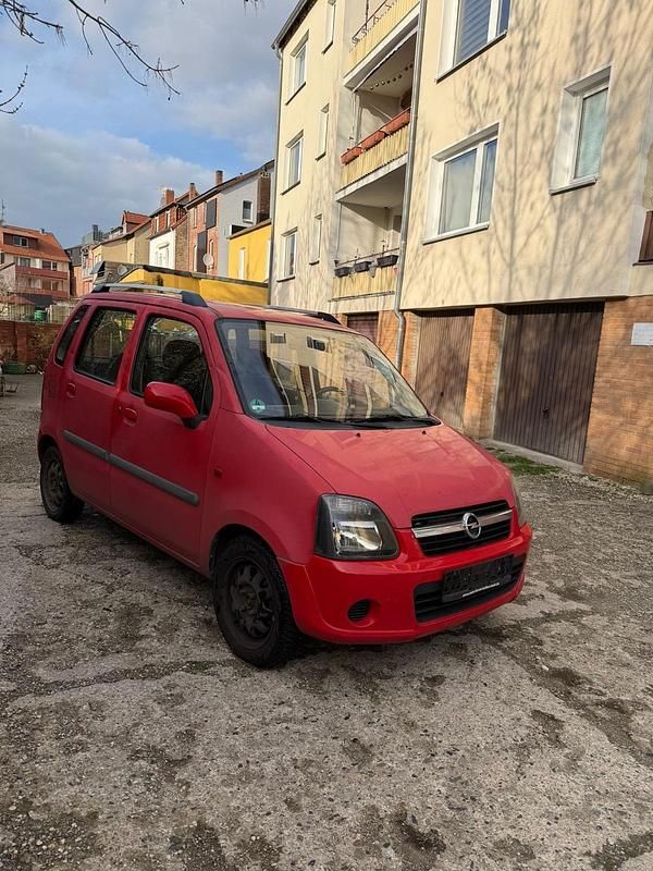 Gebraucht Opel Agila 80 PS (58 kW) 2005 Rot Van / Kleinbus