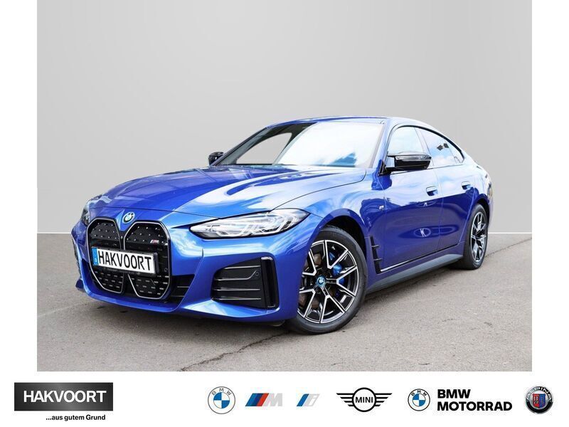 Portimao blau Gebraucht 2022 BMW i4 Shadowline Limousine | 49.880 € (Fairer Preis) - Bild 1/3
