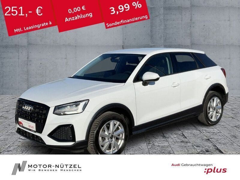 Gletscherweiß metallic Gebraucht 2024 Audi Q2 Advanced SUV | 37.930 € (Teuer) - Bild 1/4