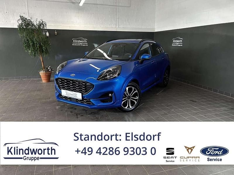 Gebraucht Ford Puma ST-Line 125 PS (91 kW) 2024 Blau SUV