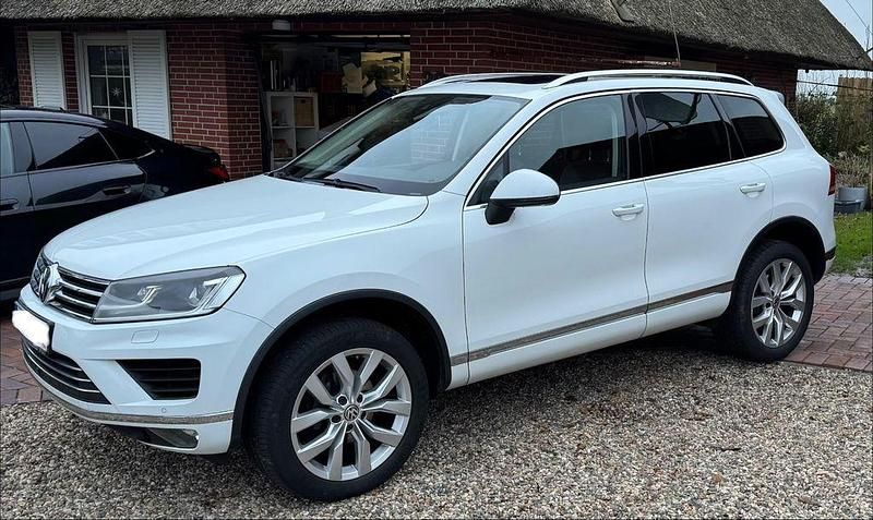 Gebraucht VW Touareg 262 PS (192 kW) 2014 Weiß SUV