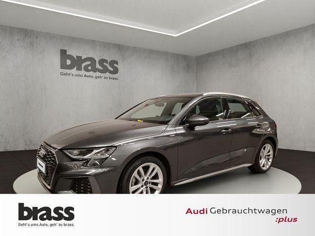 Daytonagrau perleffekt Gebraucht 2024 Audi A3 Sportback S-Line Kombi | 30.900 € (Superpreis) - Bild 1/4
