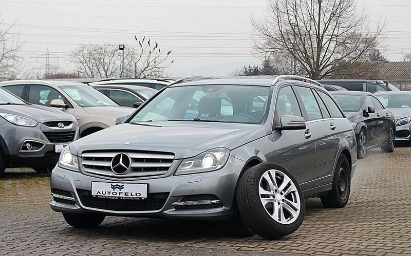 Grau Gebraucht 2012 Mercedes C200 Avantgarde Kombi | 9.450 € (Guter Preis) - Bild 1/4