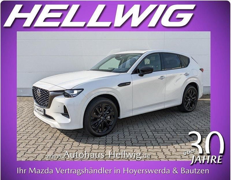 Arctic white Neu 2025 Mazda CX-60 Homura-Line SUV | 51.680 € (Superpreis) - Bild 1/4