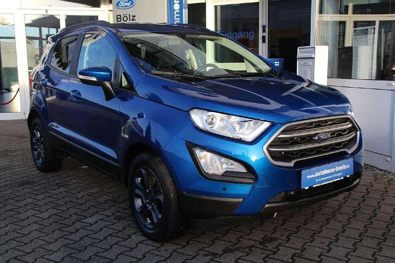Saphir blau metallic Gebraucht 2019 Ford Ecosport Cool & Connect SUV | 11.550 € (Superpreis) - Bild 1/4