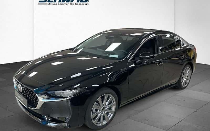 Schwarz Neu 2025 Mazda 3 Exclusive Limousine | 32.950 € - Bild 1/4