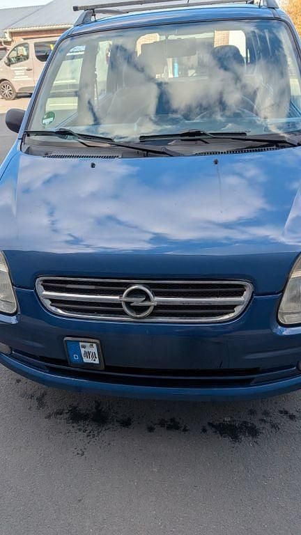 Gebraucht Opel Agila Comfort 75 PS (55 kW) 2002 Blau Van / Kleinbus