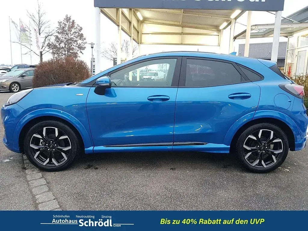 Gebraucht Ford Puma ST-Line X 125 PS (91 kW) 2023 Blau SUV